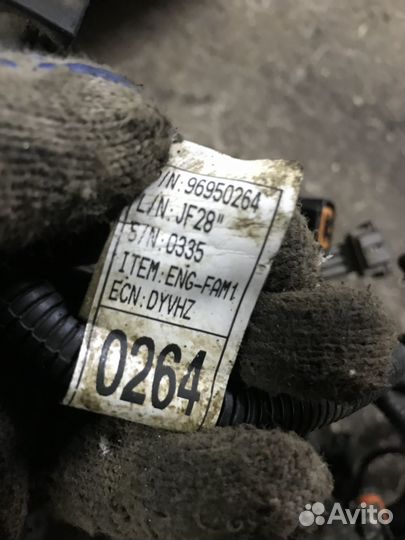 Моторная проводка Chevrolet Cruze