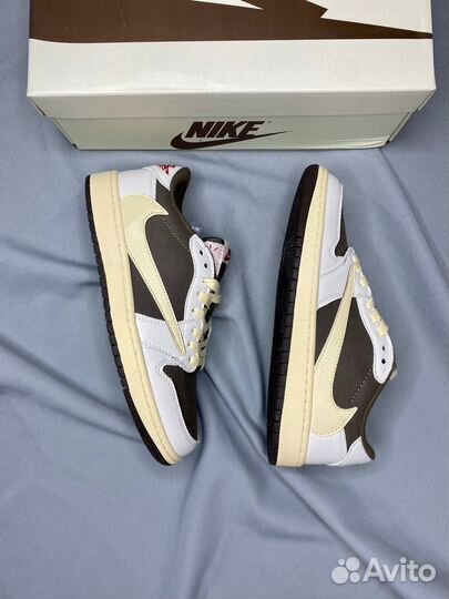 Кроссовки Travis Scott x Air Jordan 1 Low OG Rever