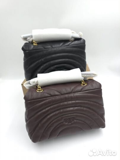 Сумка Pinko натуральная кожа 2 цвета