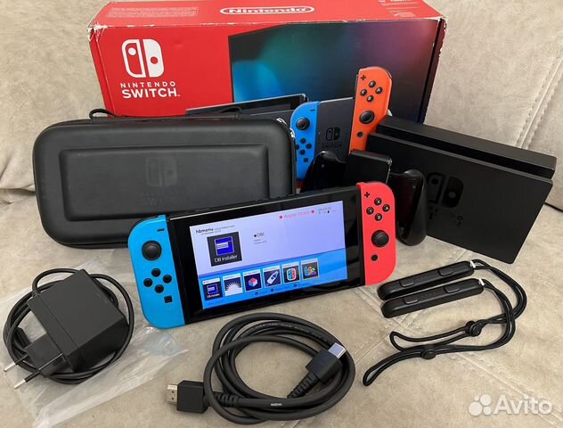 Nintendo Switch Rev. 2 Прошитая + 128gb купить в Новосибирске ...