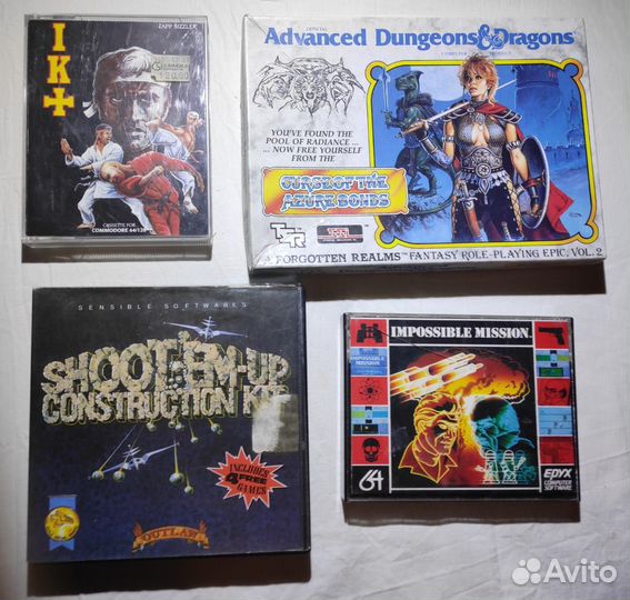 Игры для винтажного компьютера Commodore 64