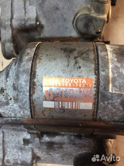Стартер 28100-74270 Toyota RAV-4 1AZ 5S-FE 3S-FE