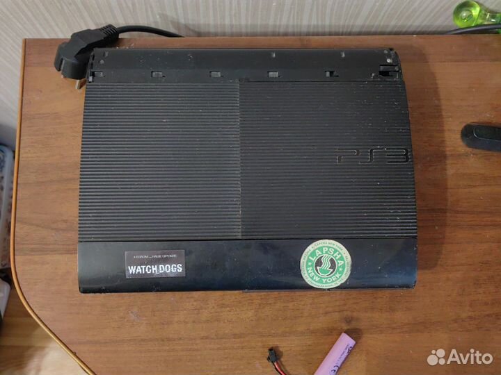 Игровая приставка ps3 super slim прошитая