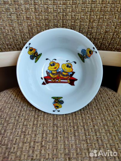 Набор фарфоровой посуды для детей (Беларусь)