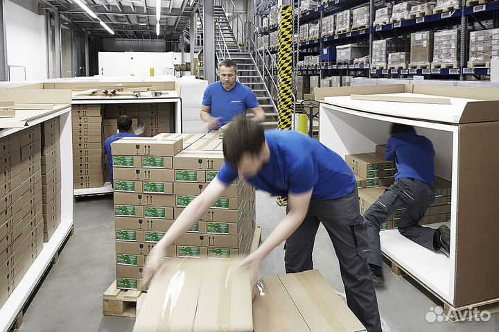 Разнорабочие на склад