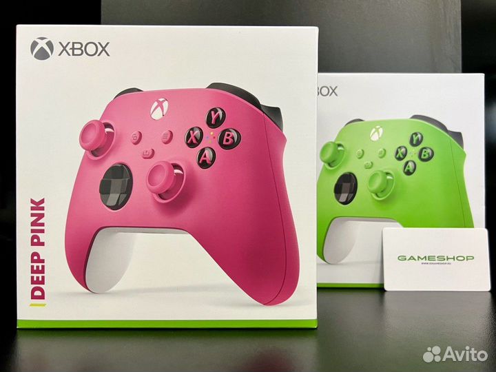 Беспроводной контроллер для Xbox Deep Pink