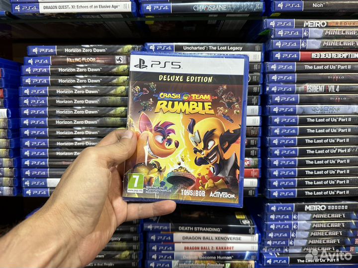 Crash team rumble ps 5 диск новый