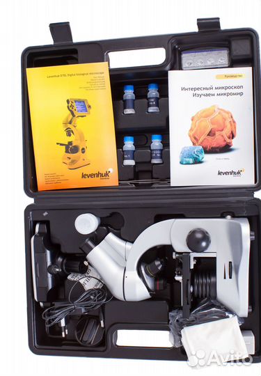 Микроскоп цифровой Levenhuk D70L, монокулярный