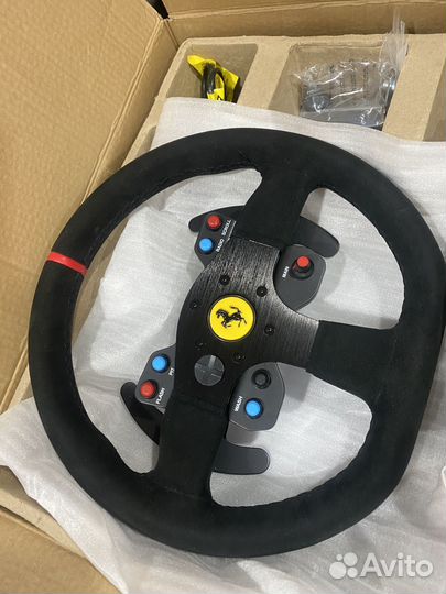 Руль thrustmaster t300 alcantara