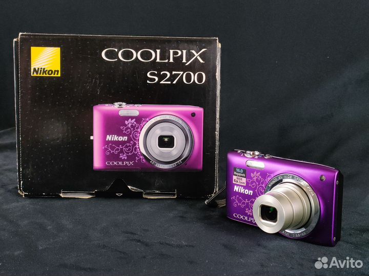 Nikon coolpix S2700 Violet
