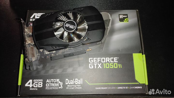 Видеокарта gtx 1050 ti 4gb