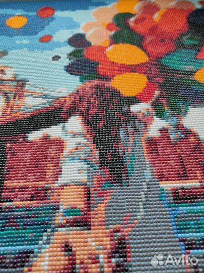 Картина (Алмазная мозайка/вышивка) готовая
