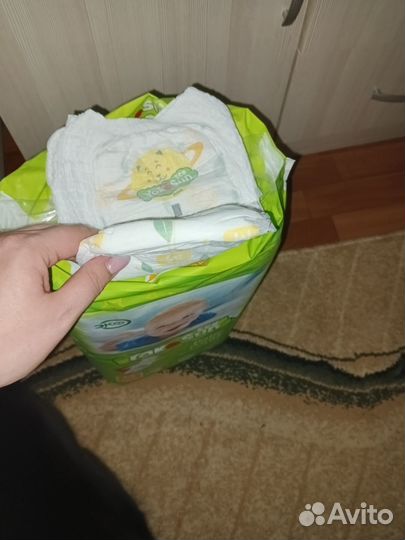 Подгузники-трусики ëко-сан эко