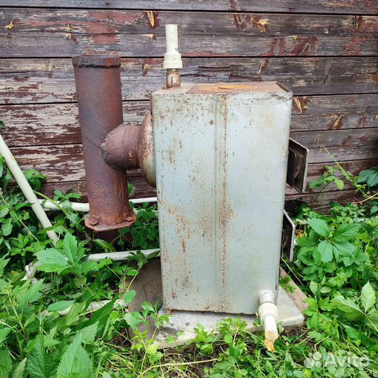 Котел на твердом топливе бу