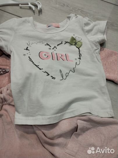 Футболка для девочки 24 мес