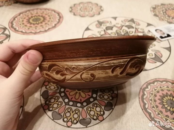 Тарелка керамическая