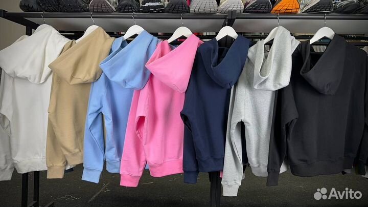 Зип худи ami paris розовая