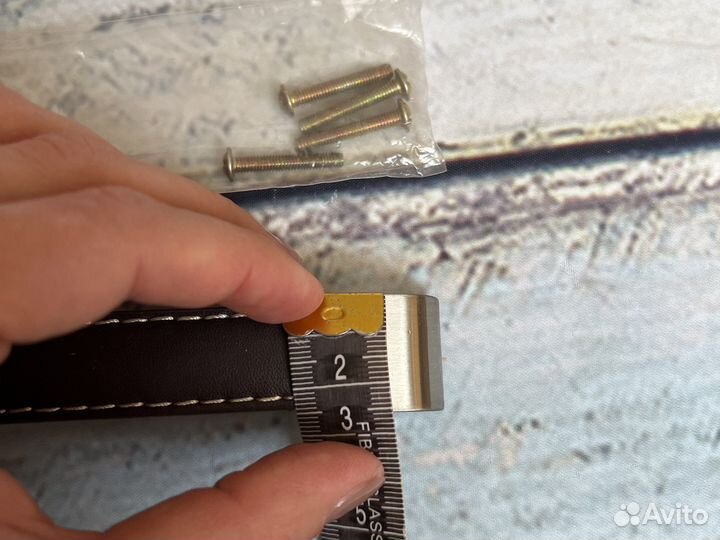 Ручка мебельная под кожу новая