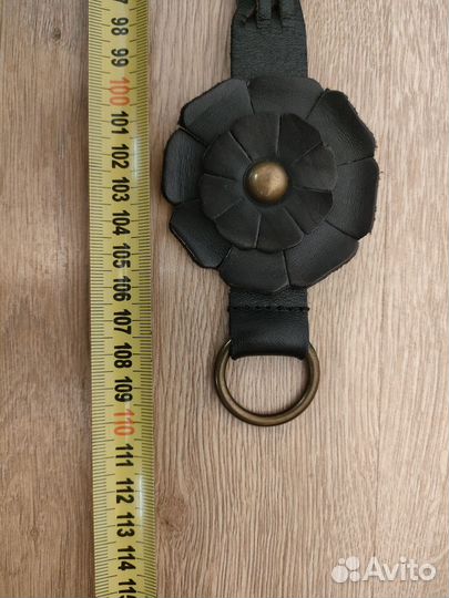 Ремень женский натуральная кожа бу