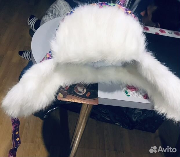 Шапка зимняя, ушанка детская россия новая