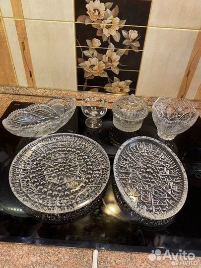 Хрусталь стекло СССР винтаж