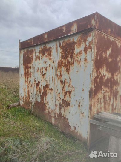 Сарай железный для дачи