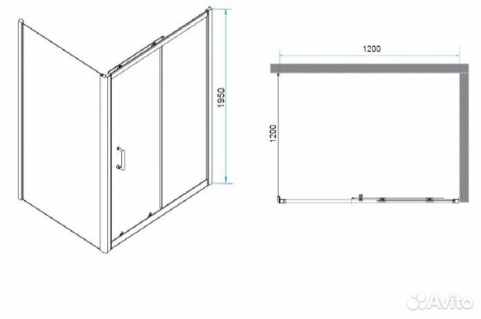 Душевой уголок RGW Passage PA-74B 120x120