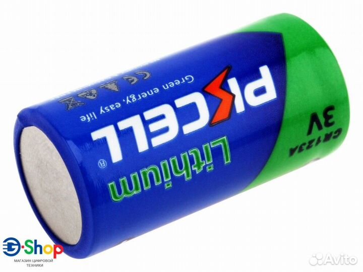 Литиевая батарея Pkcell CR123 CR17345 16340 3V