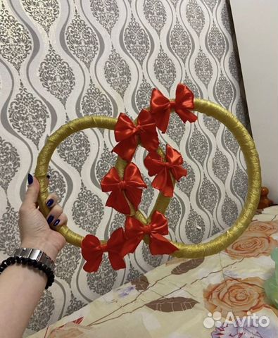 Кольца на машину свадебные