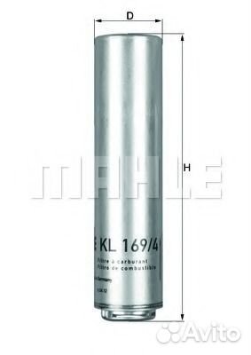 Knechtmahle KL 169/4D Фильтр топливный BMW diesel