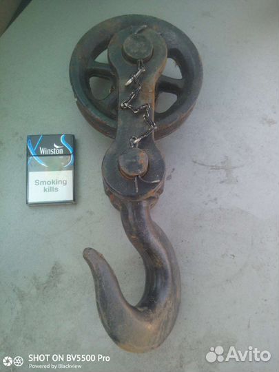 Крюк от лебёдки