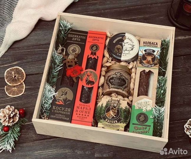 Подарочные наборы деликатесов из дичи