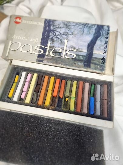 Пастель сухая художественная
