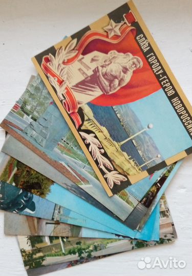 Открытки, конверты, телеграммы, тур. схемы, карты
