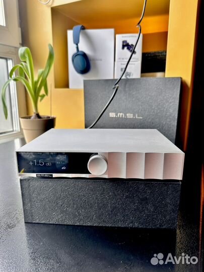 Цап smsl d400pro серебристый красавец на AK4499