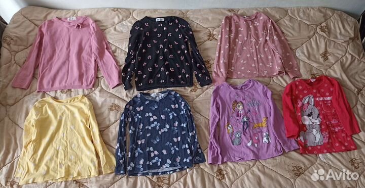 Вещи пакетом на девочку от 4 до 6