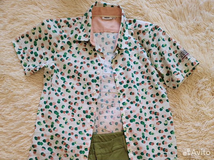Рубашка Mexx с шортами для мальчика 10лет (146р)