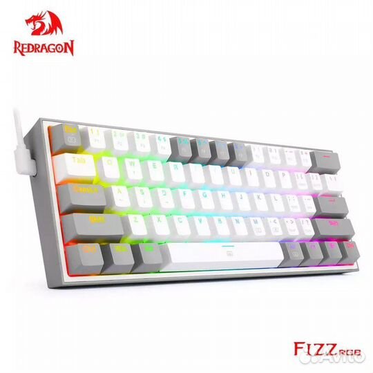Reddragon fizz k617 RGB USB Клавитаура