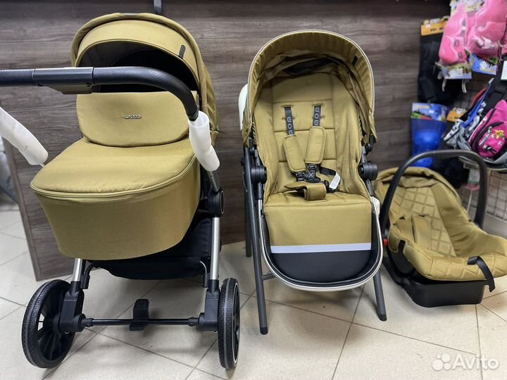 Модульная Коляска Luxmom 780 3 в 1 3 цвета