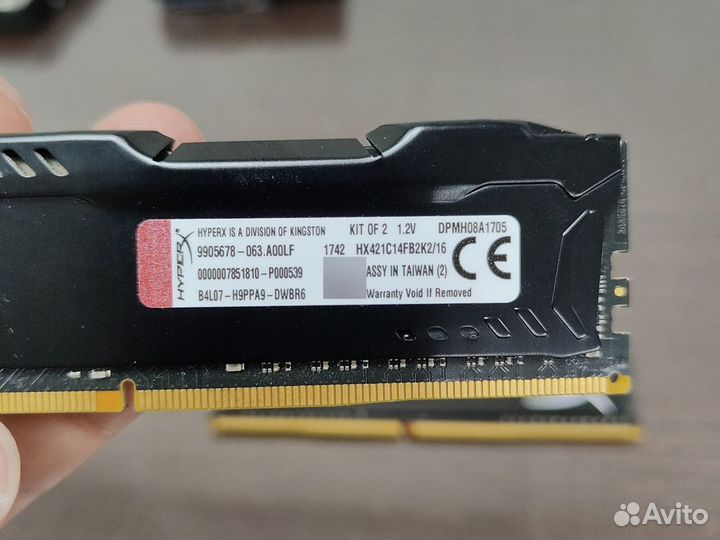 Hyper X fury ddr4 16 Gb