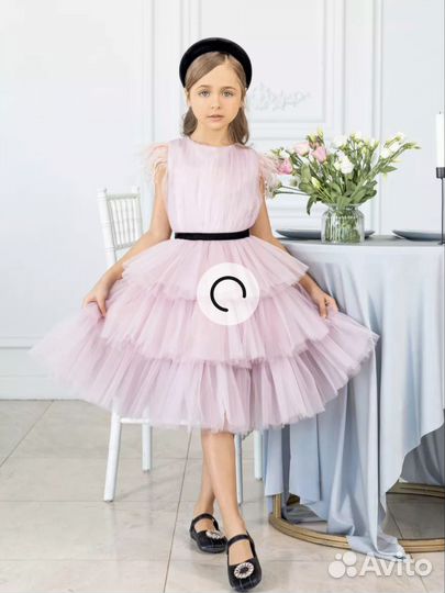 Платье пышное на выпускной 122-128