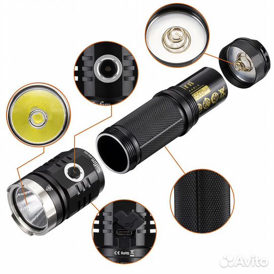 Фонарик Sofirn SP33V3.0 3500lm