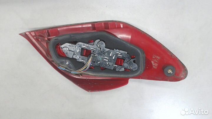 Фонарь (задний) Peugeot 307, 2004