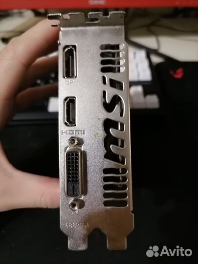 Видеокарта rx 550 4gb