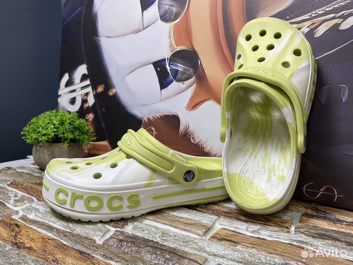 Crocs сабо женские градиент
