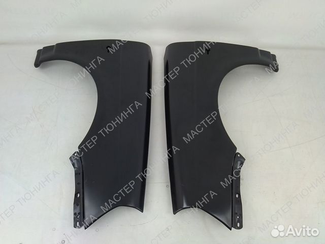 Крылья приора комплект абс пластик