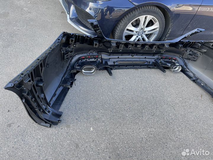 Задний бампер w222 рестайлинг