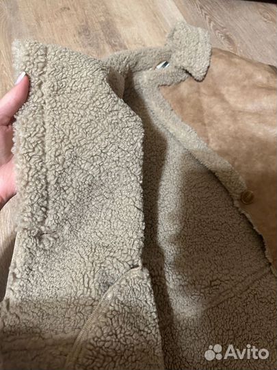 Дубленка женская S