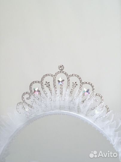 Ободок для девочки новогодний