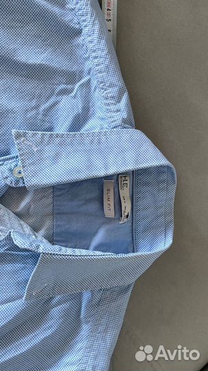 Рубашка мужская Mango в клетку короткий рукав